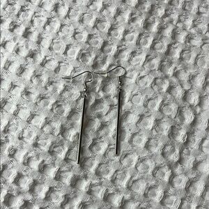 Elegant Silver Drop Earrings